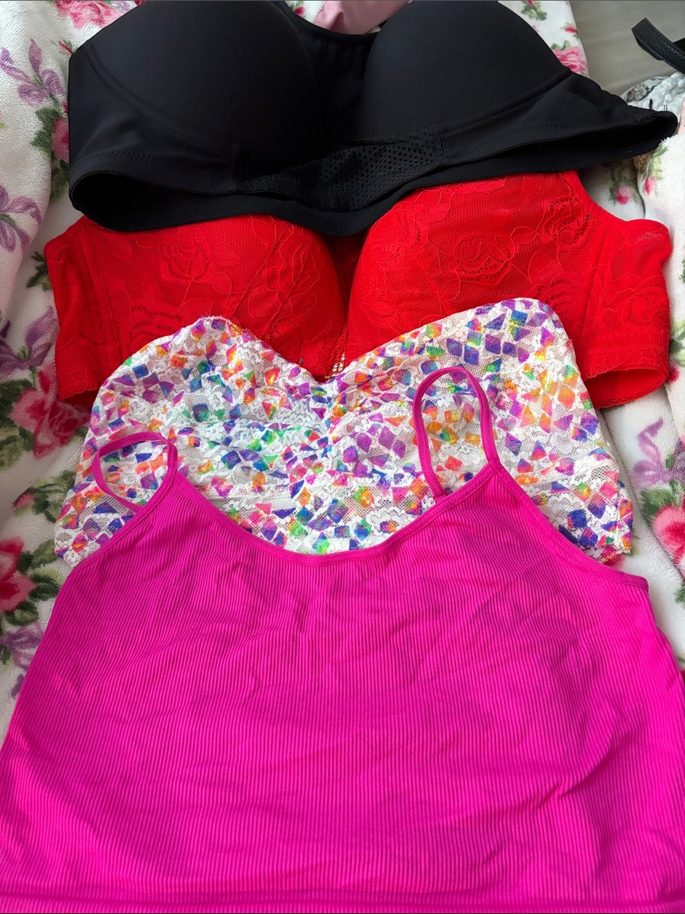 Women’s Assorted Intimates Pack — Pink, Red, Black, Multicolor